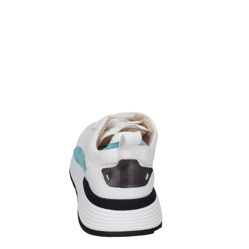 Scarpe Donna MOMA Sneakers Bianco Pelle Camoscio 3AS412 EY624