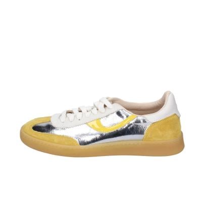 Scarpe Donna MOMA Sneakers Giallo Camoscio Argento 3AS420-CRV3 BC821