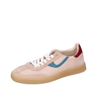 scarpe donna MOMA sneakers rosa pelle lucida camoscio 3AS420-CRV6 BC771