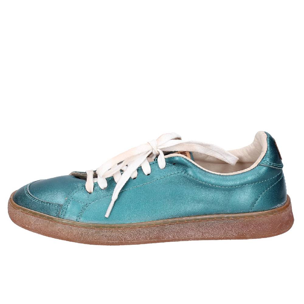 Scarpe Donna MOMA Sneakers Verde Pelle 49401A VINTAGE EX456