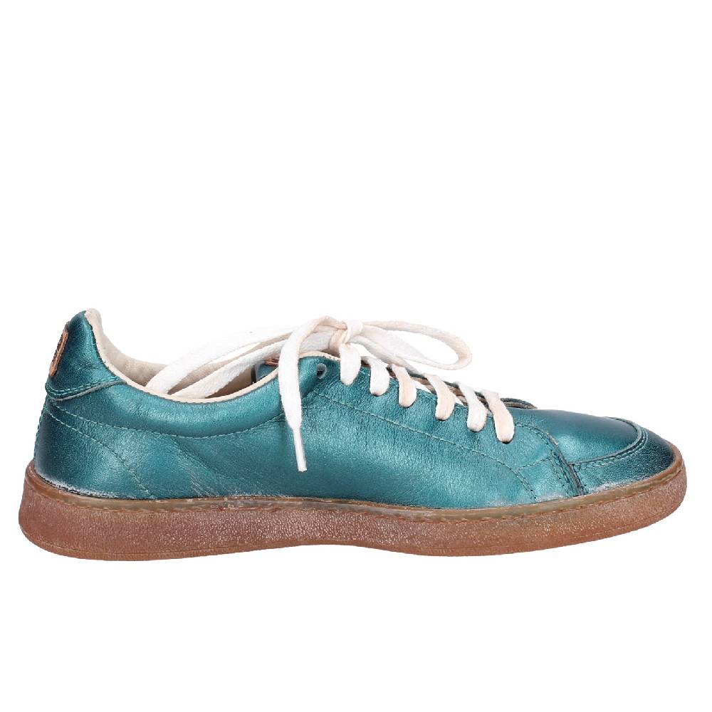 Scarpe Donna MOMA Sneakers Verde Pelle 49401A VINTAGE EX456