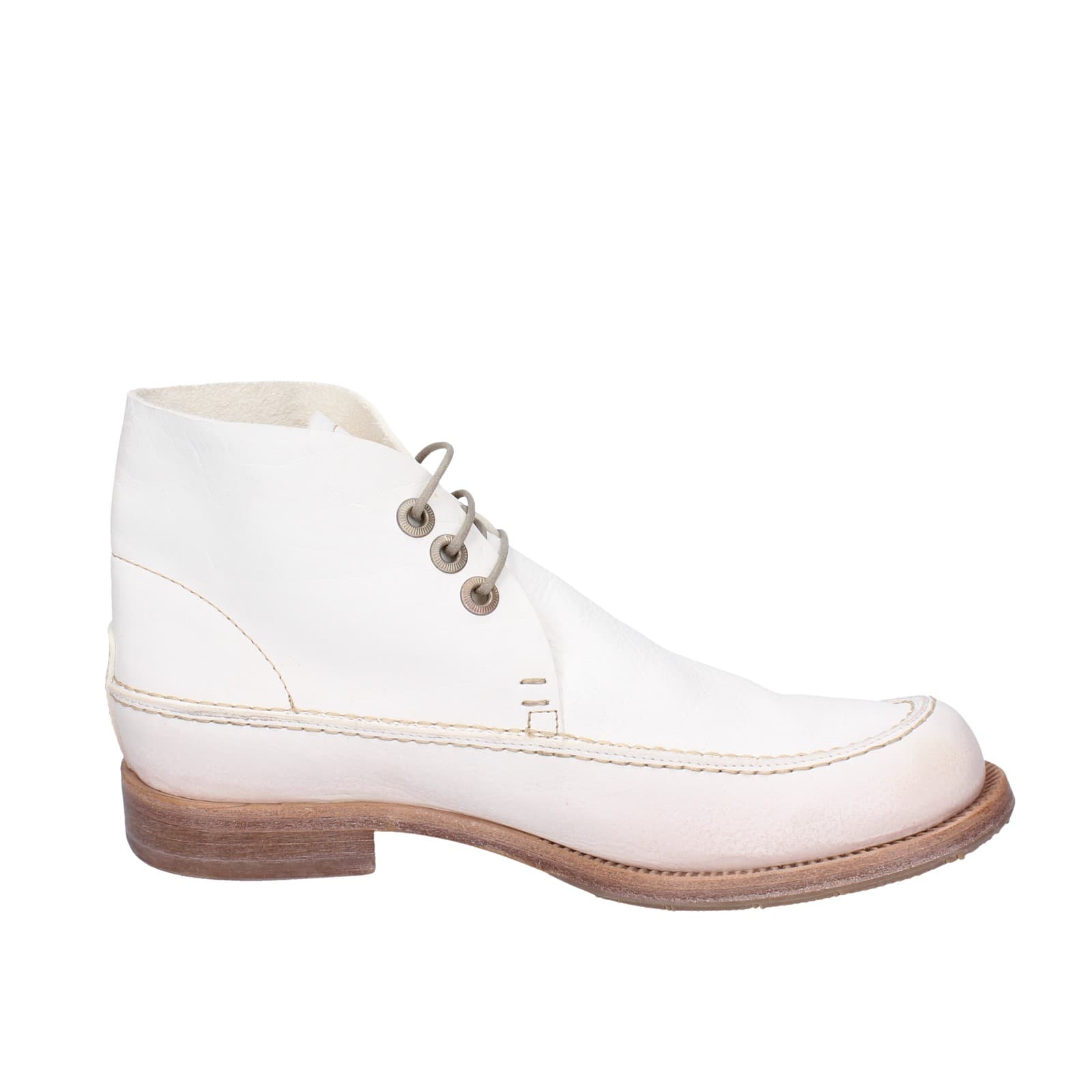 Scarpe Donna MOMA Stivaletti Bianco Pelle 1BS474-NAC EZ868