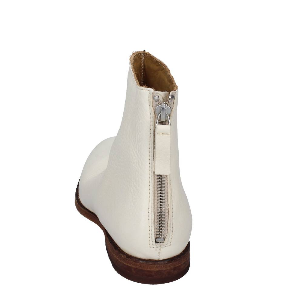 Scarpe Donna MOMA Stivaletti Bianco Pelle 31402B VINTAGE EX471