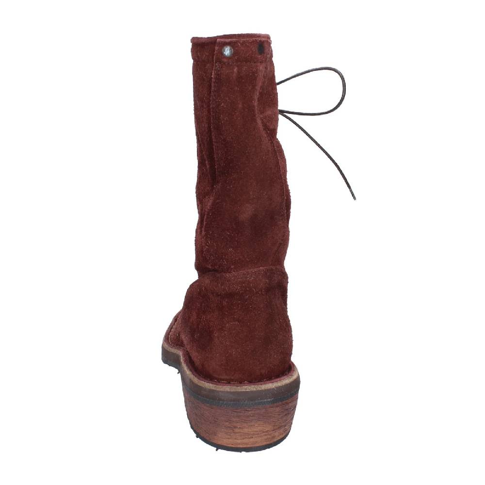 Scarpe Donna MOMA Stivaletti Bordeaux Camoscio 77301C EY578