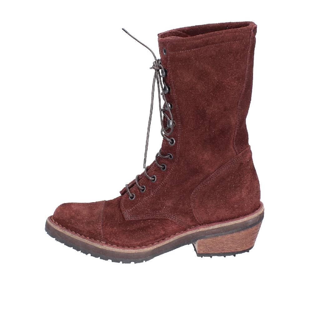 Scarpe Donna MOMA Stivaletti Bordeaux Camoscio 77301C VINTAGE EX520