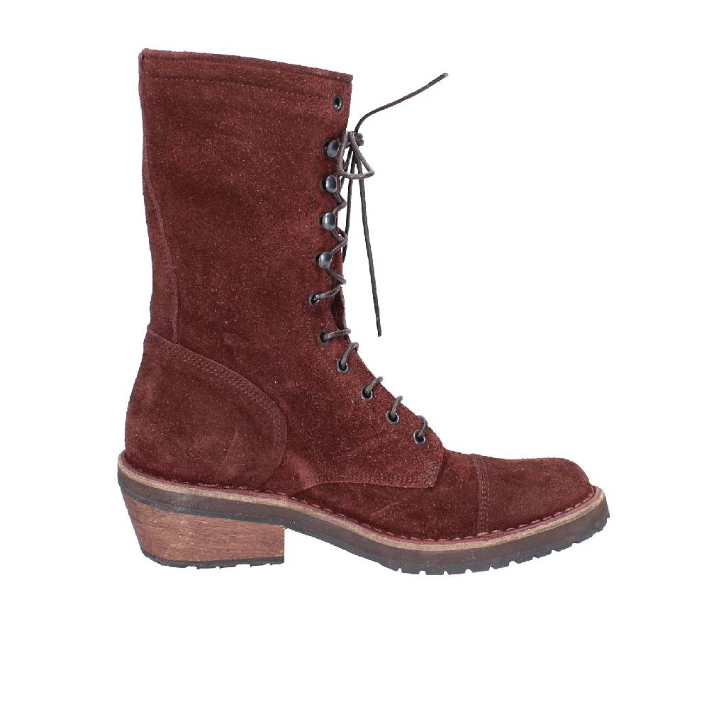 Scarpe Donna MOMA Stivaletti Bordeaux Camoscio 77301C VINTAGE EX520