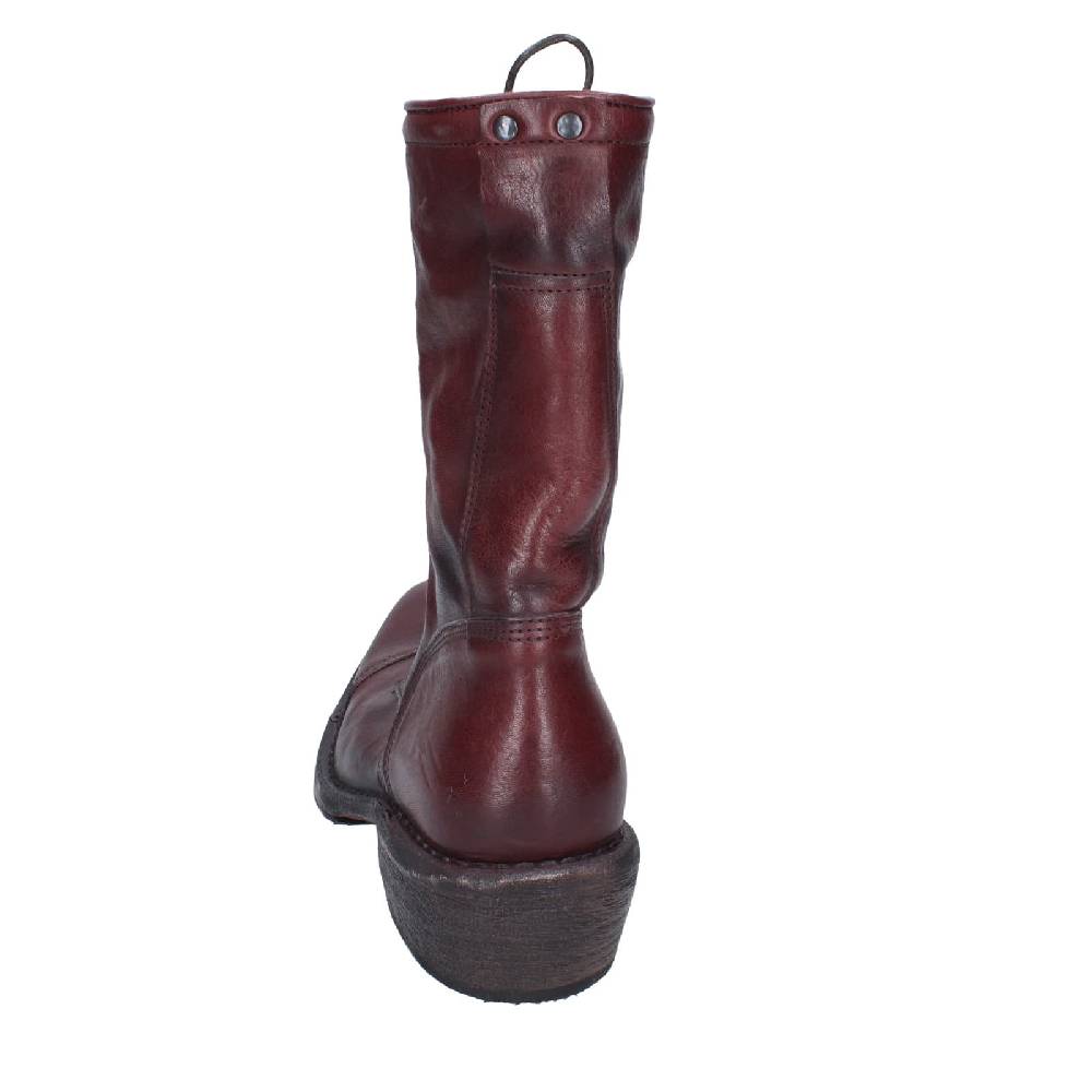 Scarpe Donna MOMA Stivaletti Bordeaux Pelle 77301C EY564