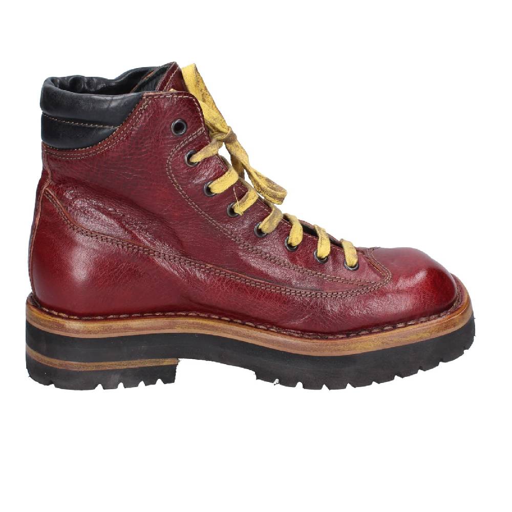 Scarpe Donna MOMA Stivaletti Bordeaux Pelle 81302B EY561