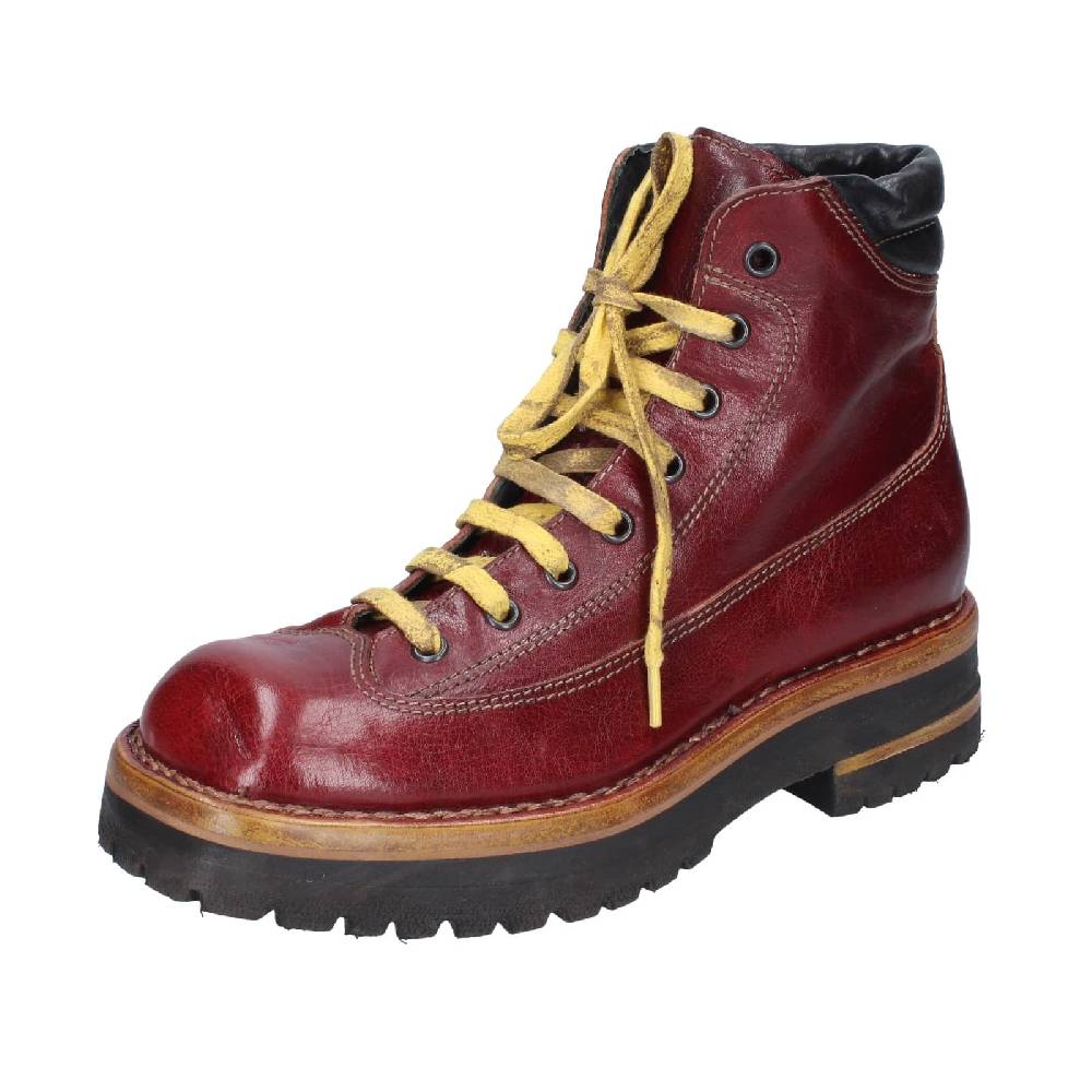 scarpe donna MOMA stivaletti bordeaux pelle 81302B EY561