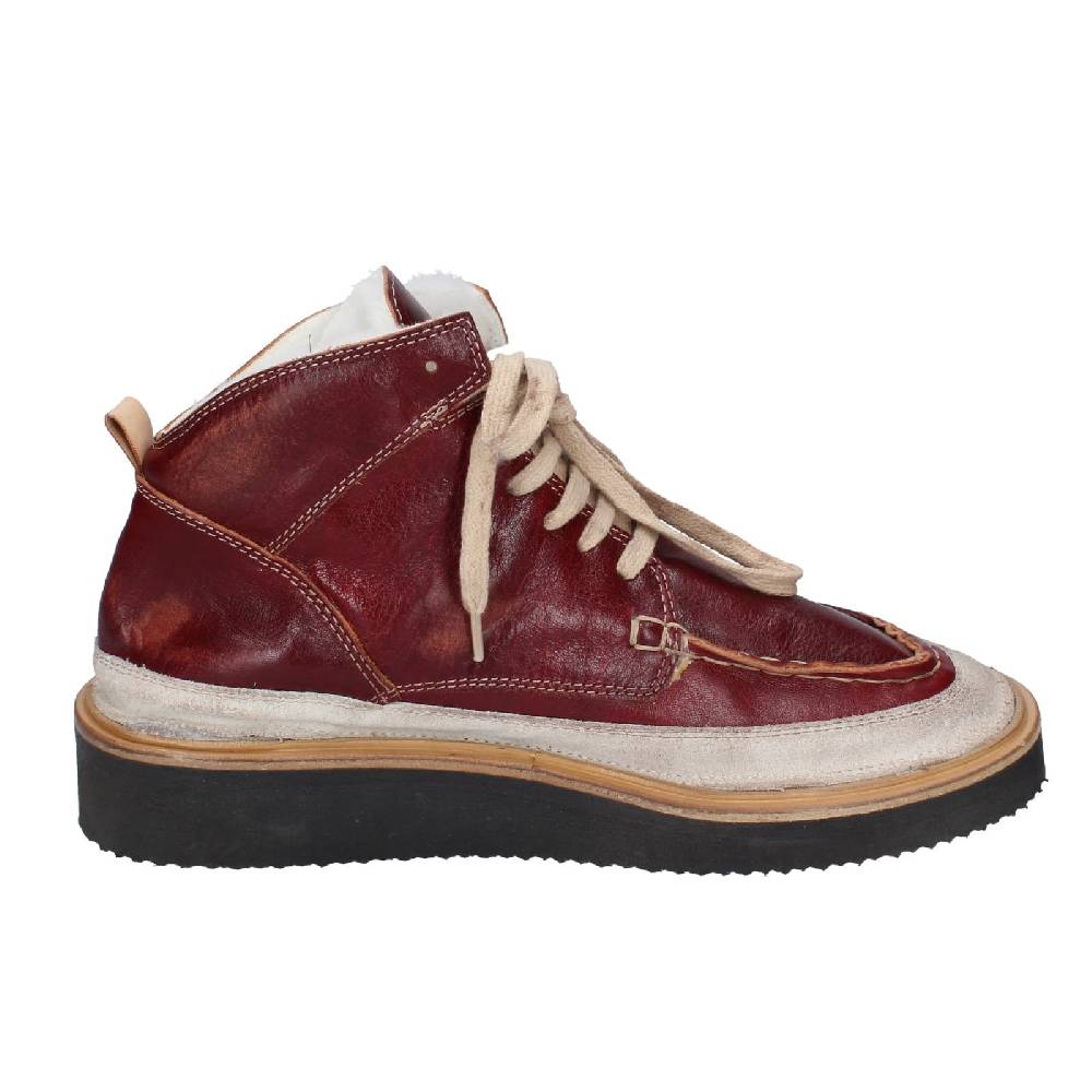 Scarpe Donna MOMA Stivaletti Bordeaux Pelle Camoscio EY579