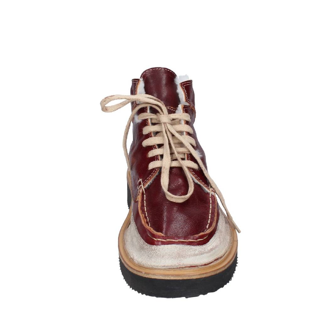 Scarpe Donna MOMA Stivaletti Bordeaux Pelle Camoscio EY579