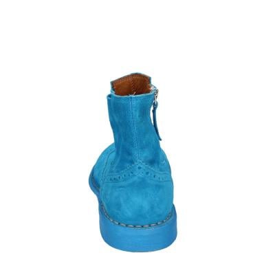 Scarpe Donna MOMA Stivaletti Celeste Camoscio 1CS405-MAS BC826