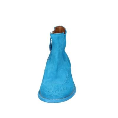 Scarpe Donna MOMA Stivaletti Celeste Camoscio 1CS405-MAS BC769