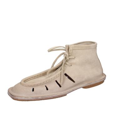 scarpe donna MOMA stivaletti marrone camoscio 1BS441-K0B BC823