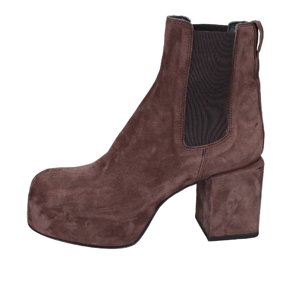 Scarpe Donna MOMA Stivaletti Marrone Camoscio 87301C EY581