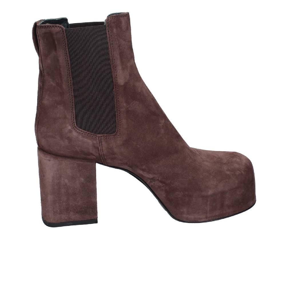 Scarpe Donna MOMA Stivaletti Marrone Camoscio 87301C EY581
