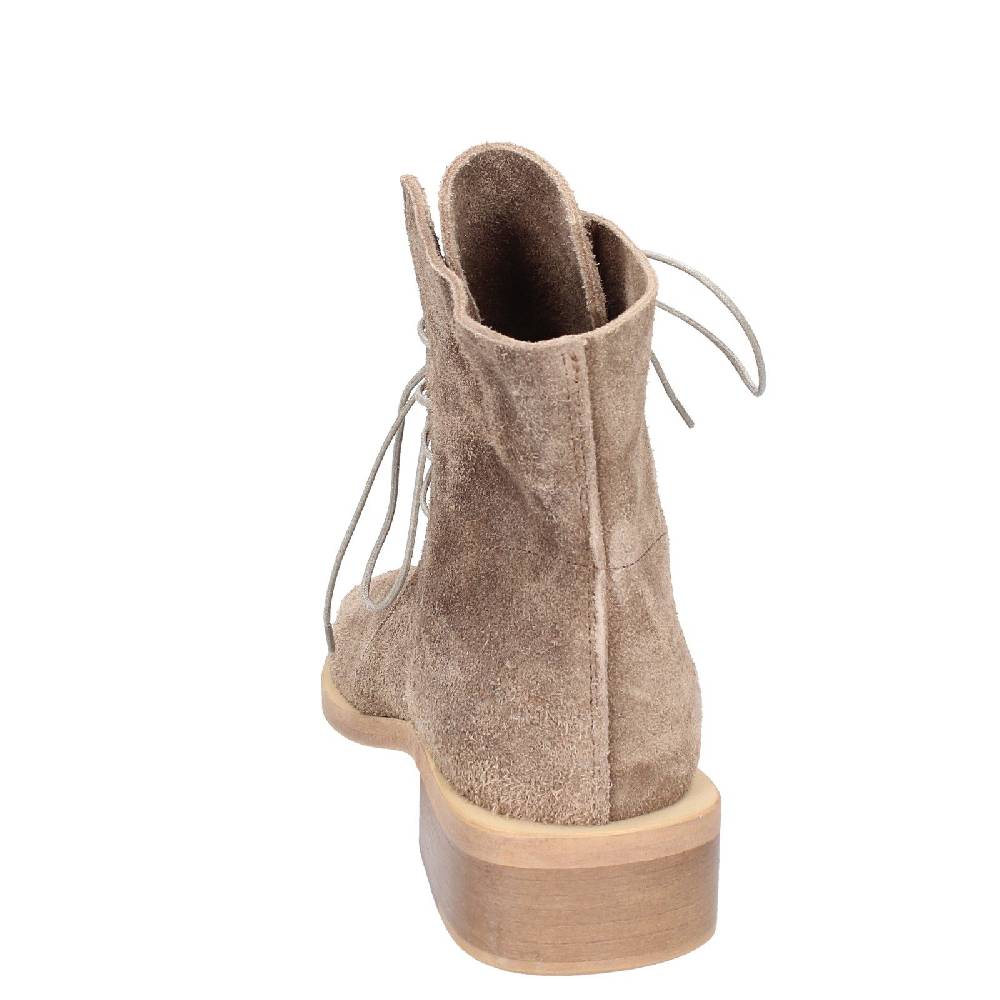 Scarpe Donna MOMA Stivaletti Marrone Camoscio Oro 35402I VINTAGE EX443