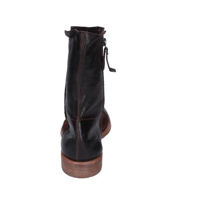 Scarpe Donna MOMA Stivaletti Marrone Camoscio Pelle 1CS431-QE BC768