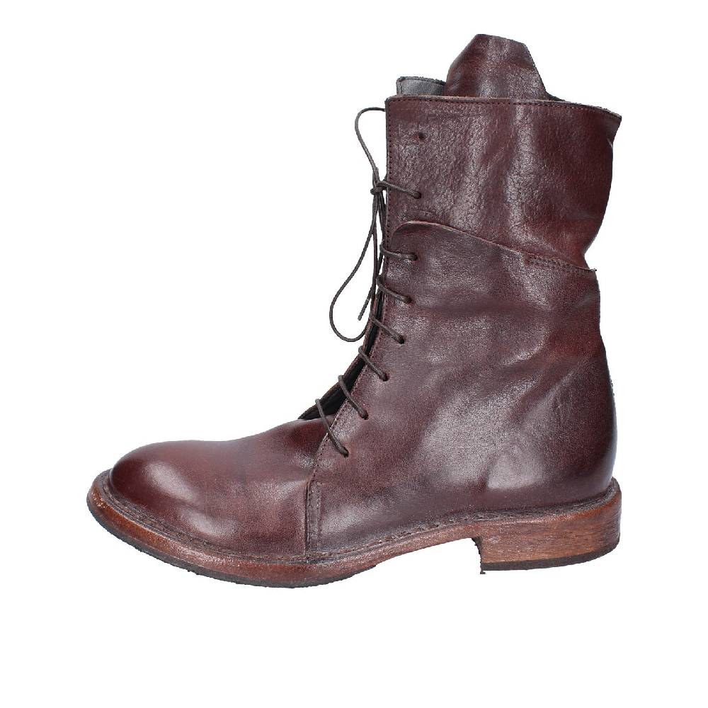 Scarpe Donna MOMA Stivaletti Marrone Pelle 1CW195 VINTAGE EX492