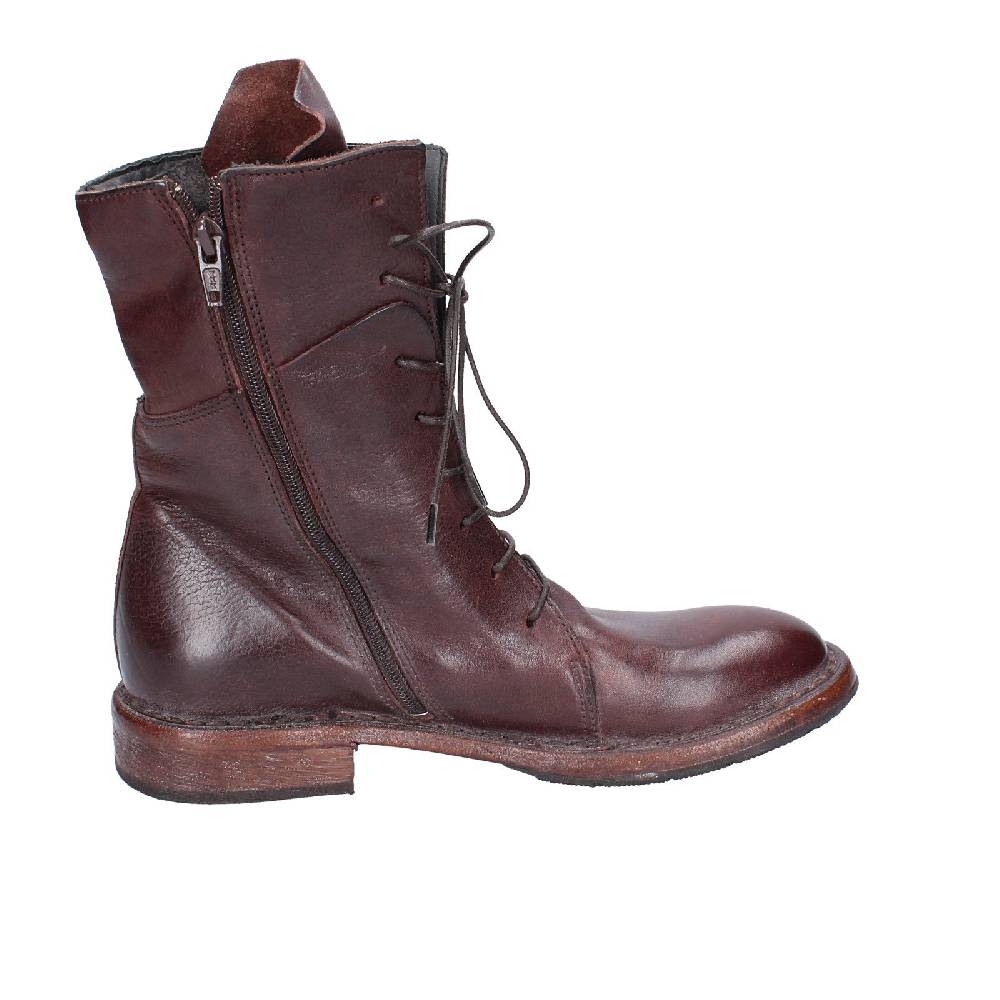 Scarpe Donna MOMA Stivaletti Marrone Pelle 1CW195 VINTAGE EX492