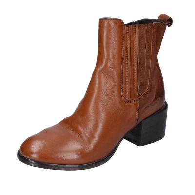 scarpe donna MOMA stivaletti marrone pelle 1CW236-MO BD636