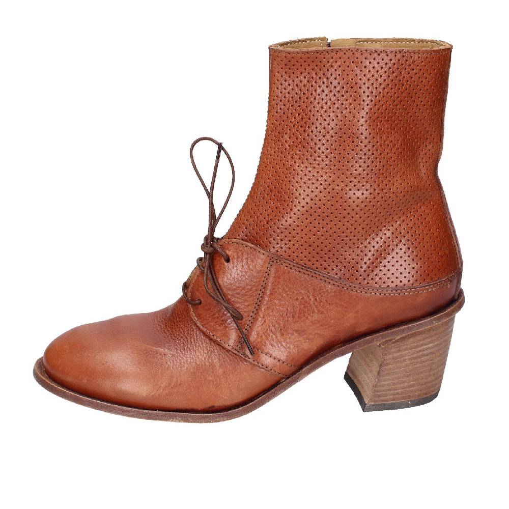 Scarpe Donna MOMA Stivaletti Marrone Pelle 28403C VINTAGE EX401