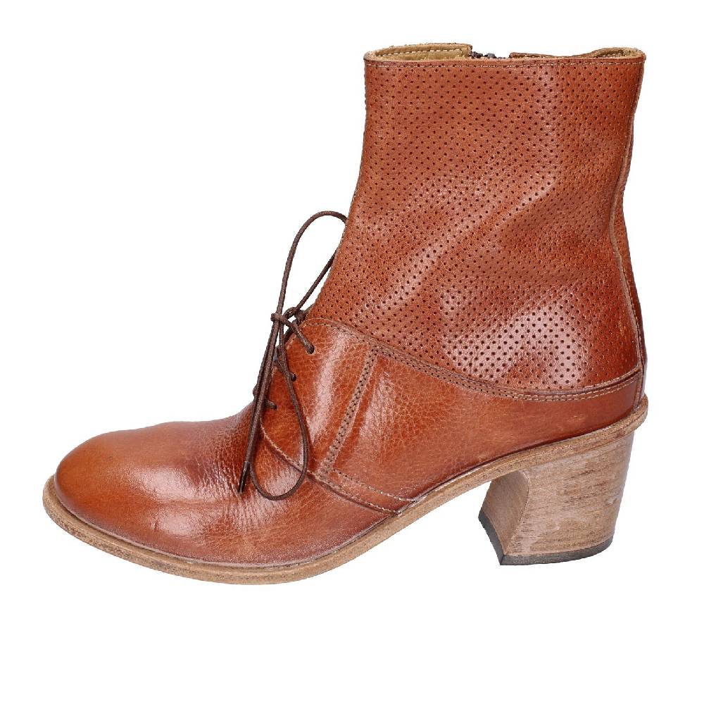Scarpe Donna MOMA Stivaletti Marrone Pelle 28403C VINTAGE EX394