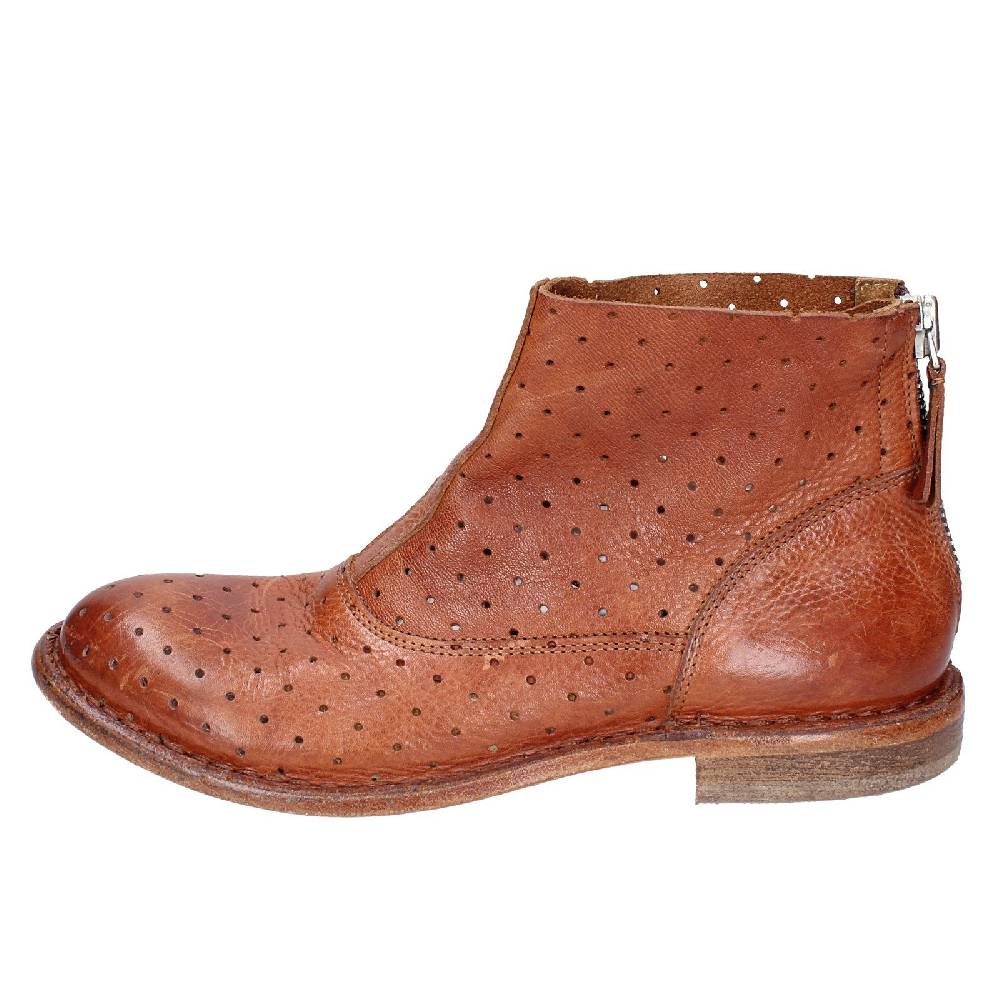Scarpe Donna MOMA Stivaletti Marrone Pelle 30403B VINTAGE EX399