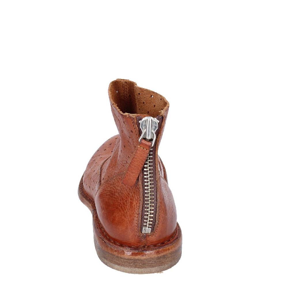 Scarpe Donna MOMA Stivaletti Marrone Pelle 30403B VINTAGE EX399
