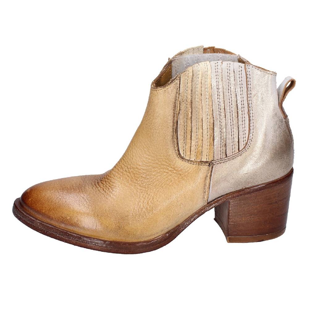 Scarpe Donna MOMA Stivaletti Marrone Pelle 33403B VINTAGE EX402