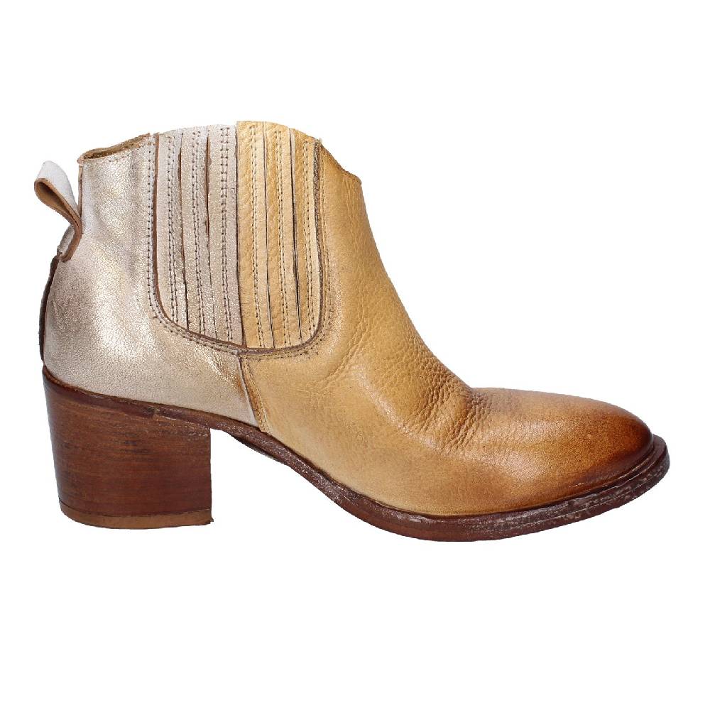 Scarpe Donna MOMA Stivaletti Marrone Pelle 33403B VINTAGE EX402