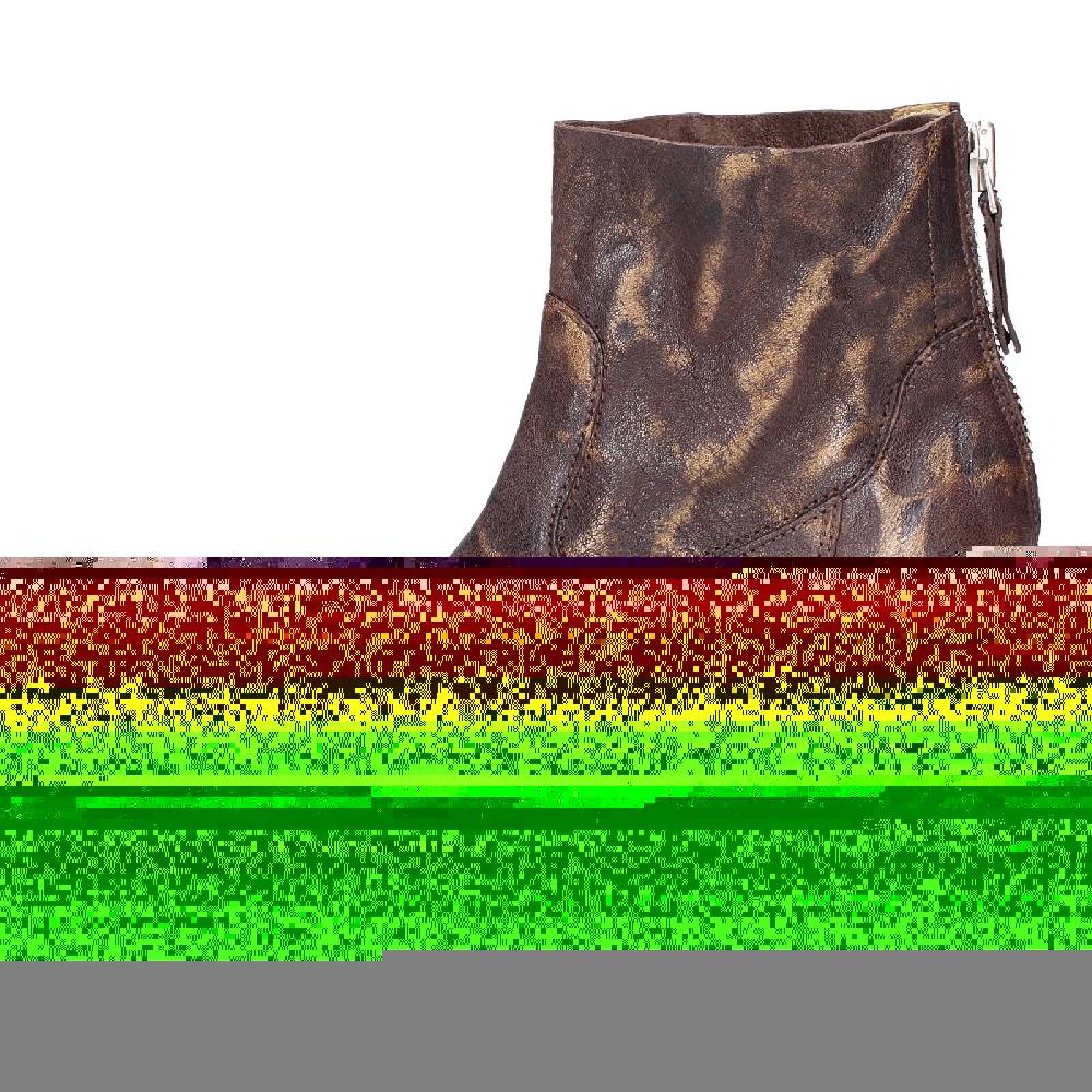 Scarpe Donna MOMA Stivaletti Marrone Pelle Oro 41401C VINTAGE EX400