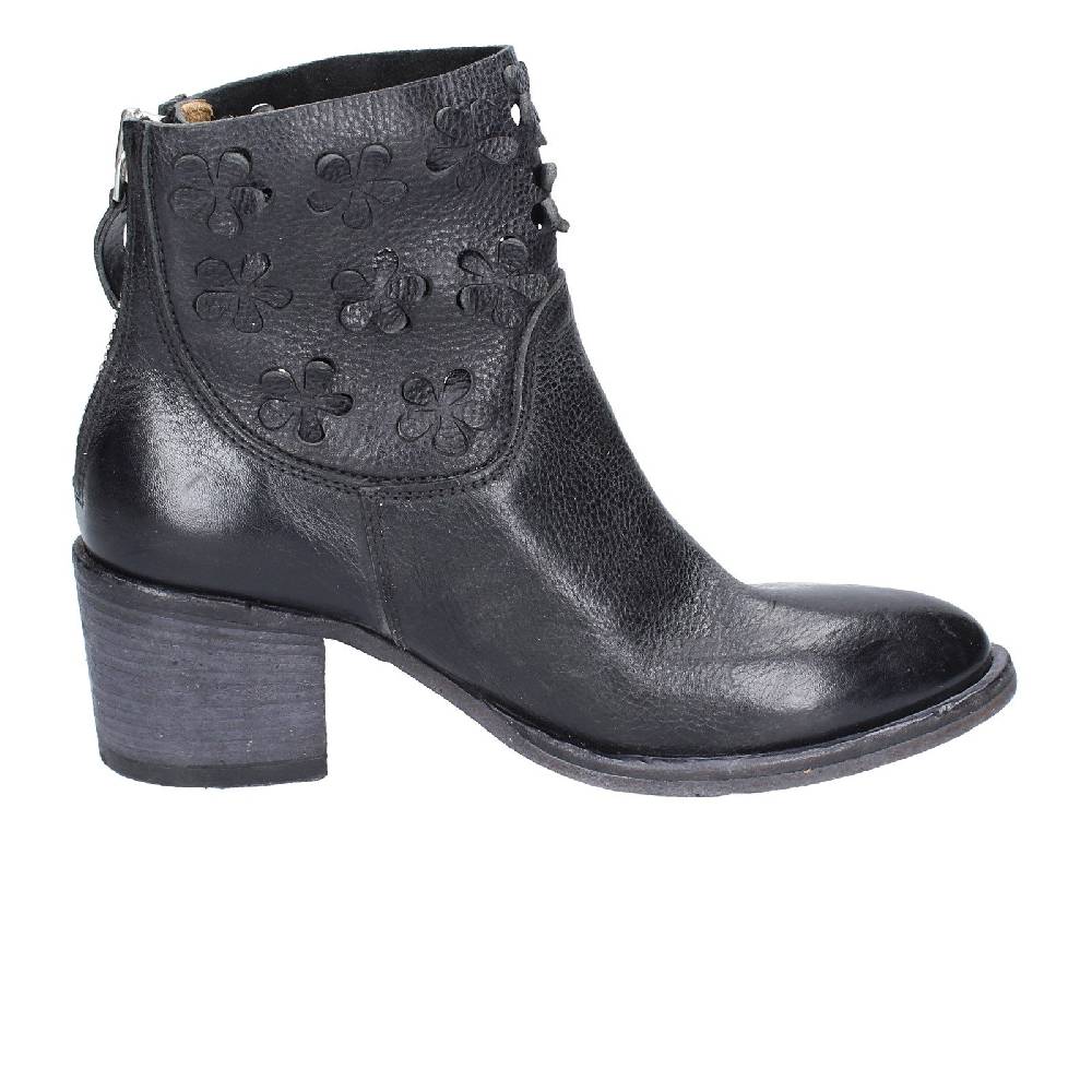 Scarpe Donna MOMA Stivaletti Nero Pelle 33402C VINTAGE EX396