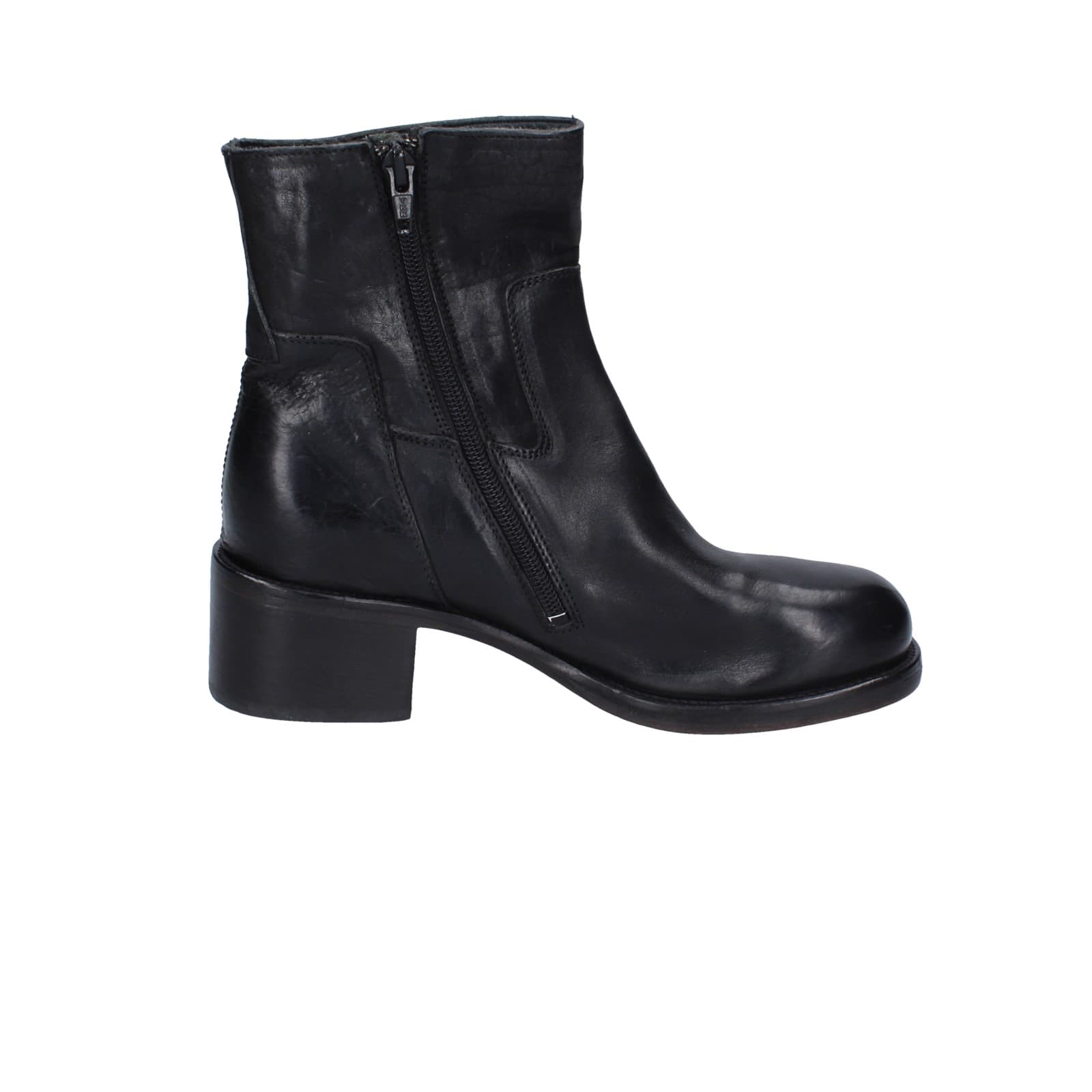 Scarpe Donna MOMA Stivaletti Nero Pelle 72303C-CU EY498