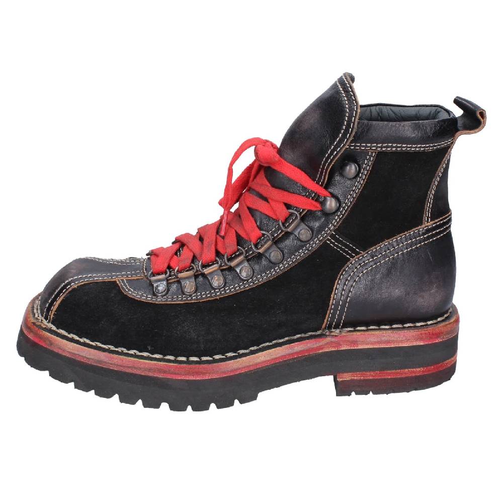 Scarpe Donna MOMA Stivaletti Nero Pelle Camoscio 81301B EY563