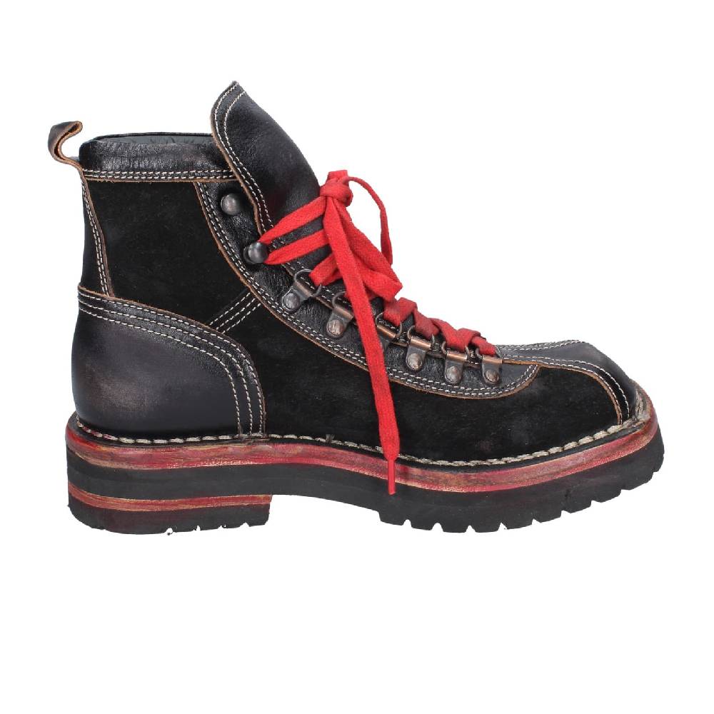 Scarpe Donna MOMA Stivaletti Nero Pelle Camoscio 81301B EY563