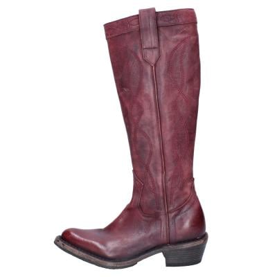 Scarpe Donna MOMA Stivali Bordeaux Pelle 1DW308 VINTAGE BD927
