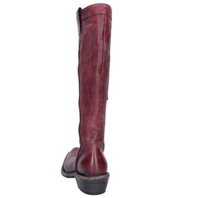 Scarpe Donna MOMA Stivali Bordeaux Pelle 1DW308 VINTAGE BD927