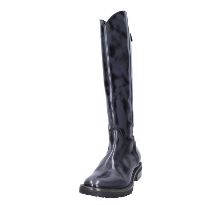 Scarpe Donna MOMA Stivali Grigio Pelle Lucida BK293