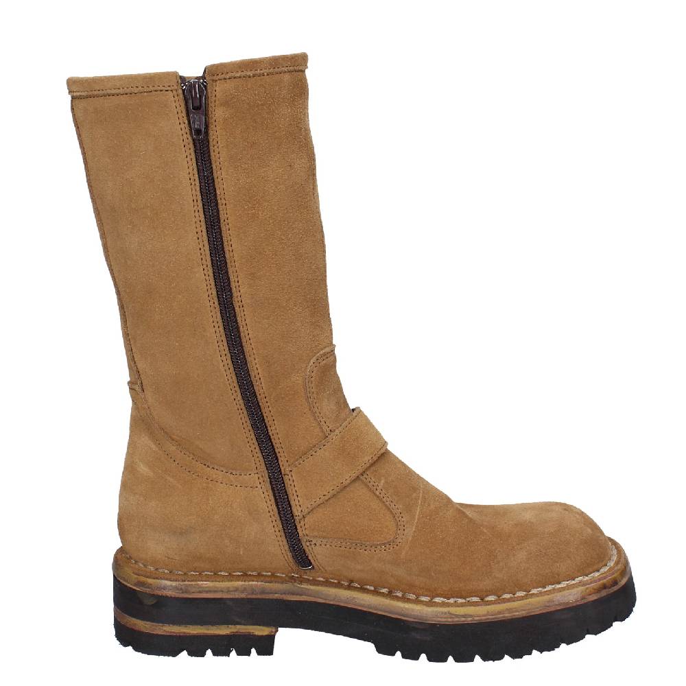 Scarpe Donna MOMA Stivali Marrone Camoscio 81303C VINTAGE EX518