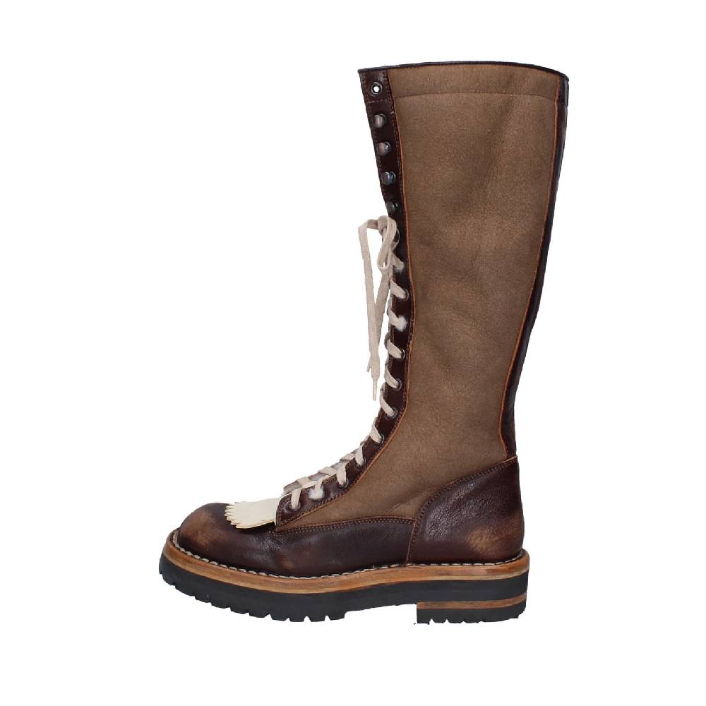 Scarpe Donna MOMA Stivali Marrone Camoscio 81304D-VADO EY492