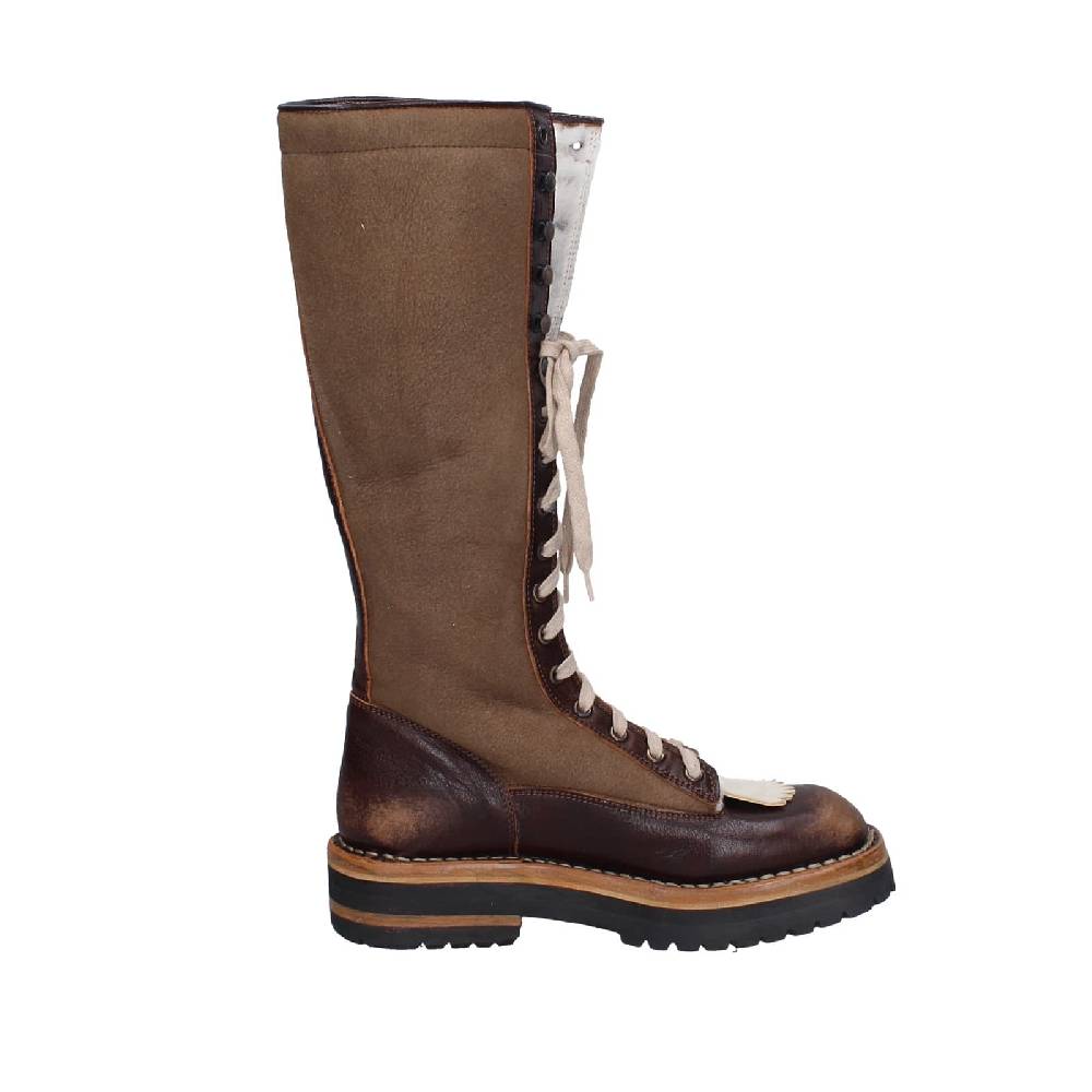 Scarpe Donna MOMA Stivali Marrone Camoscio 81304D-VADO EY492