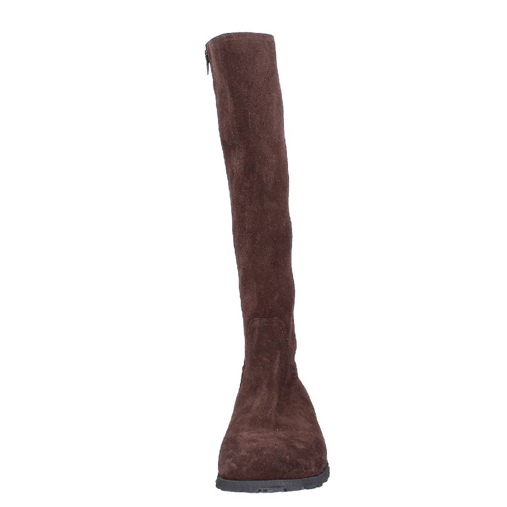 Scarpe Donna MOMA Stivali Marrone Camoscio VINTAGE EX519