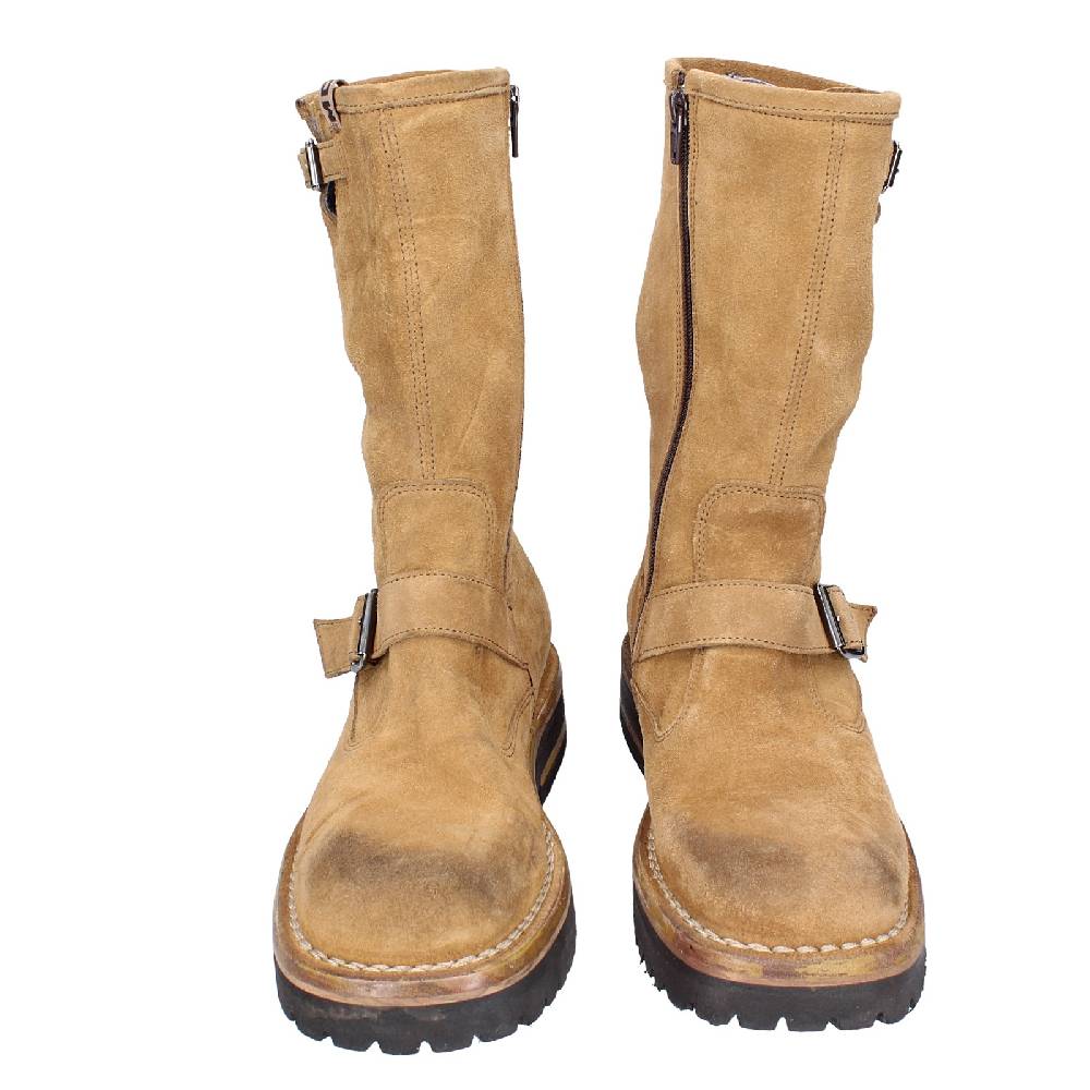 Scarpe Donna MOMA Stivali Marrone Camoscio VINTAGE EX516