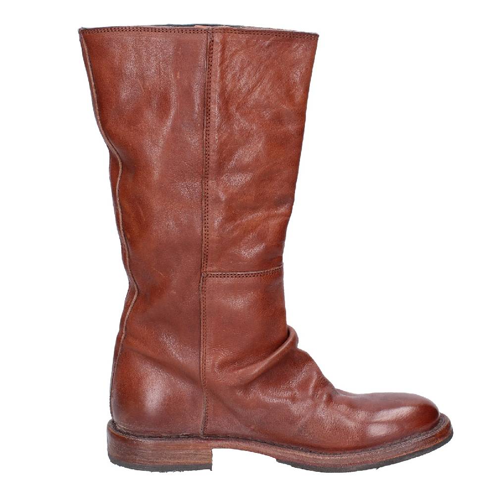 Scarpe Donna MOMA Stivali Marrone Pelle 70304D VINTAGE EX489