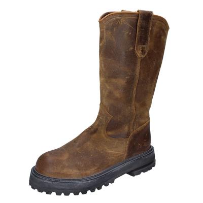 scarpe donna MOMA stivali marrone pelle camoscio 1DW358 VINTAGE BD925