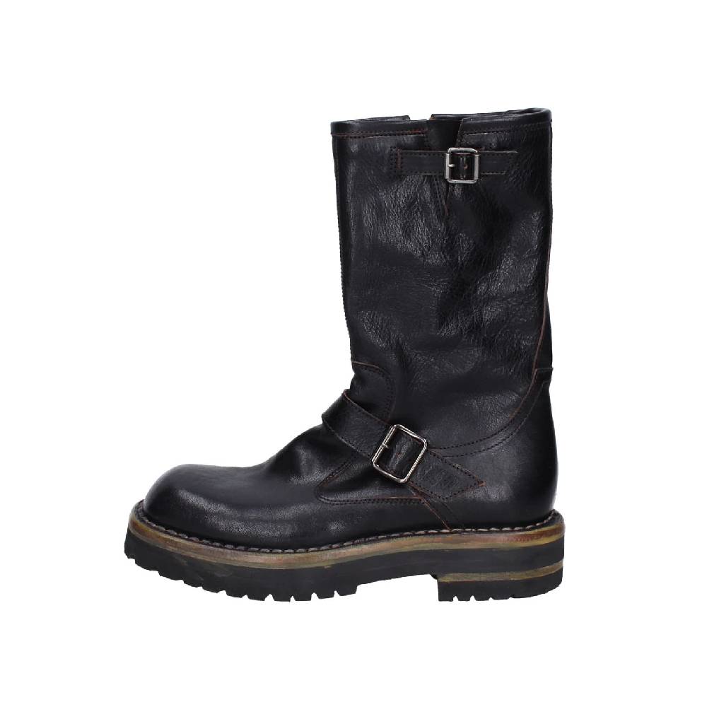 Scarpe Donna MOMA Stivali Nero Pelle 81303C-VAR EY494