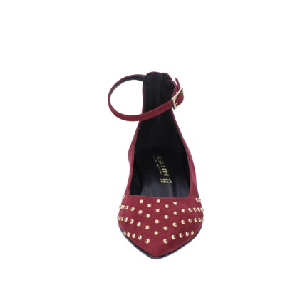 Scarpe Donna OLGA RUBINI Ballerine Bordeaux Camoscio BS830