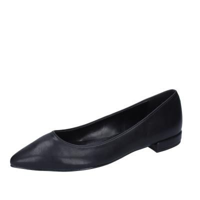 scarpe donna OLGA RUBINI ballerine nero pelle sintetica BM95