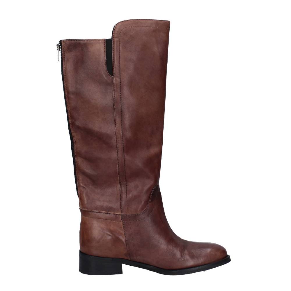 Scarpe Donna PAOLO CONTE Stivali Marrone Pelle EY161